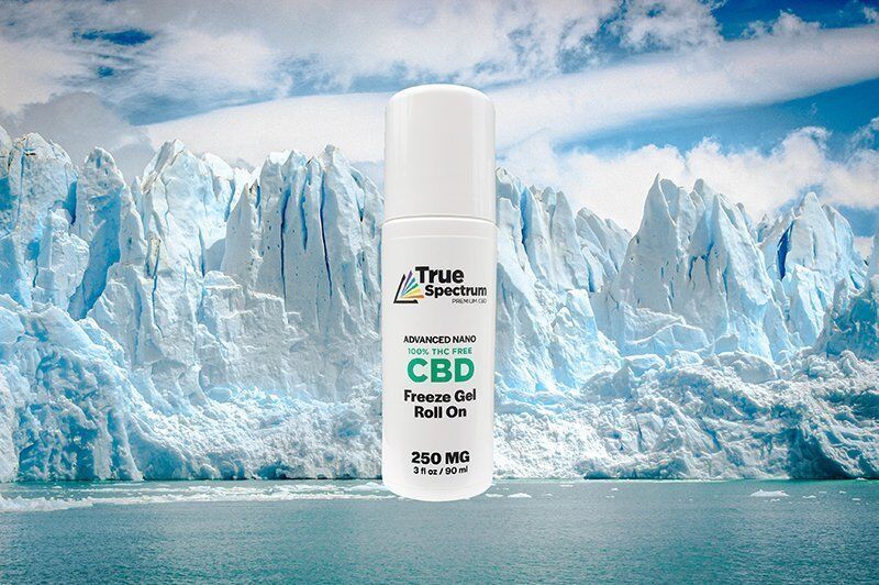 CBD Freeze Gel Roll-on Thc Free| CBD Freeze Pain Relief Gel